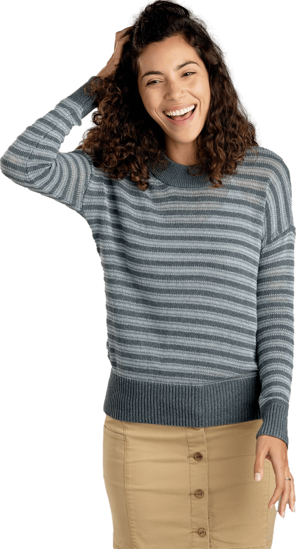Toad&Co. Women's Recycled Denim Pullover Sweater