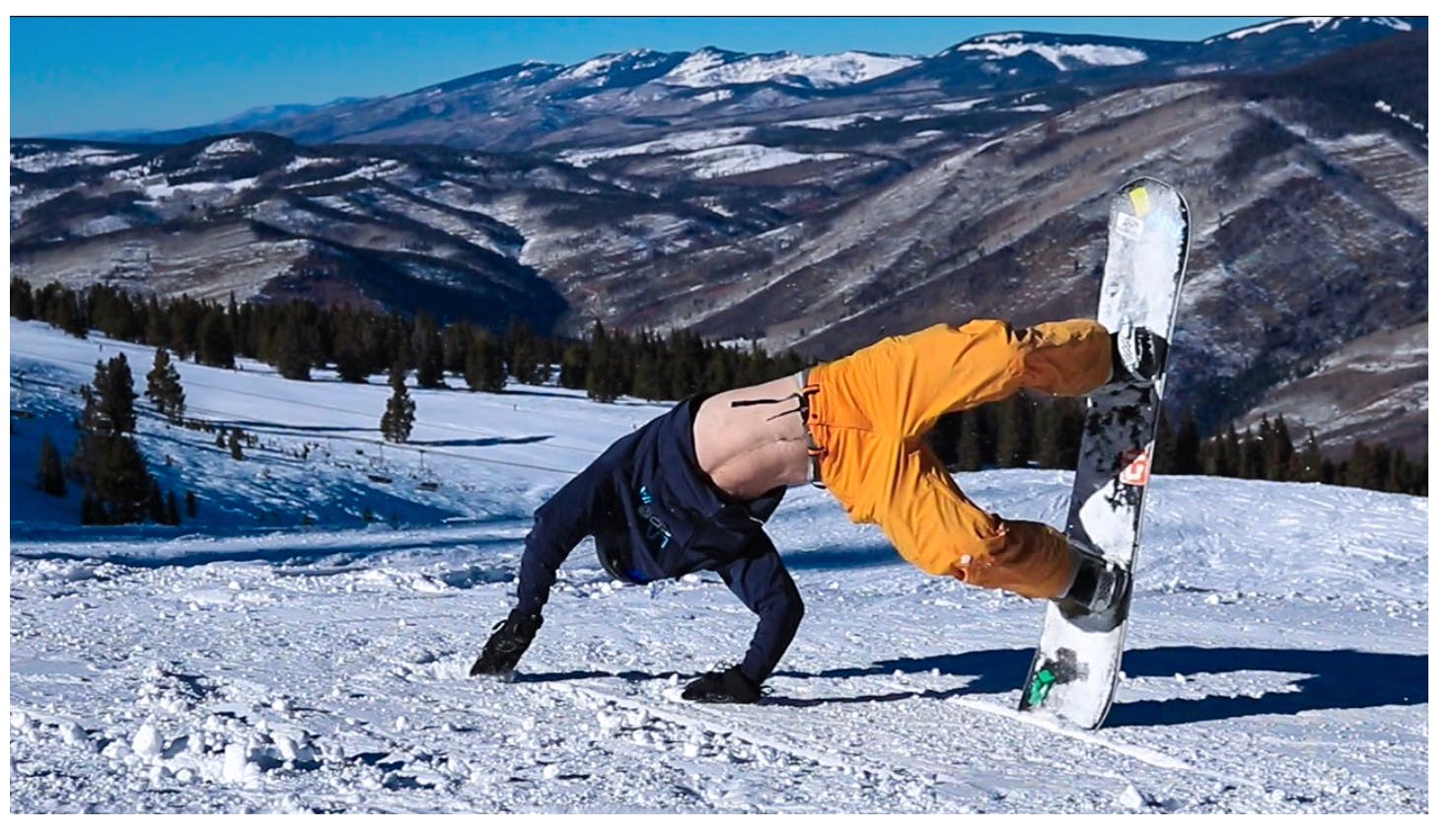 This Portable Snowboard Footrest Uses Hook & Wire To Attach To