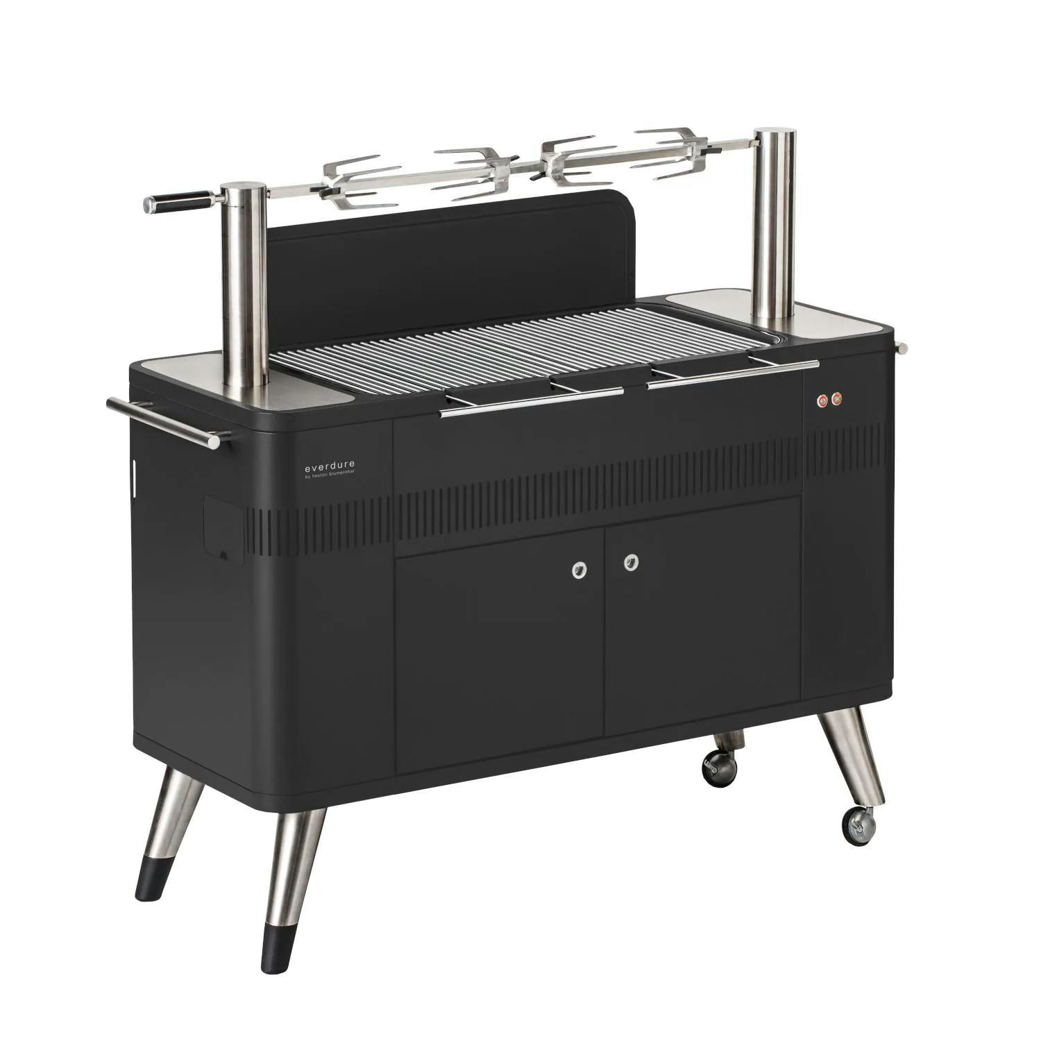 Everdure By Heston Blumenthal HUB I Charcoal Grill with Rotisserie & Electronic Ignition · 54 in.