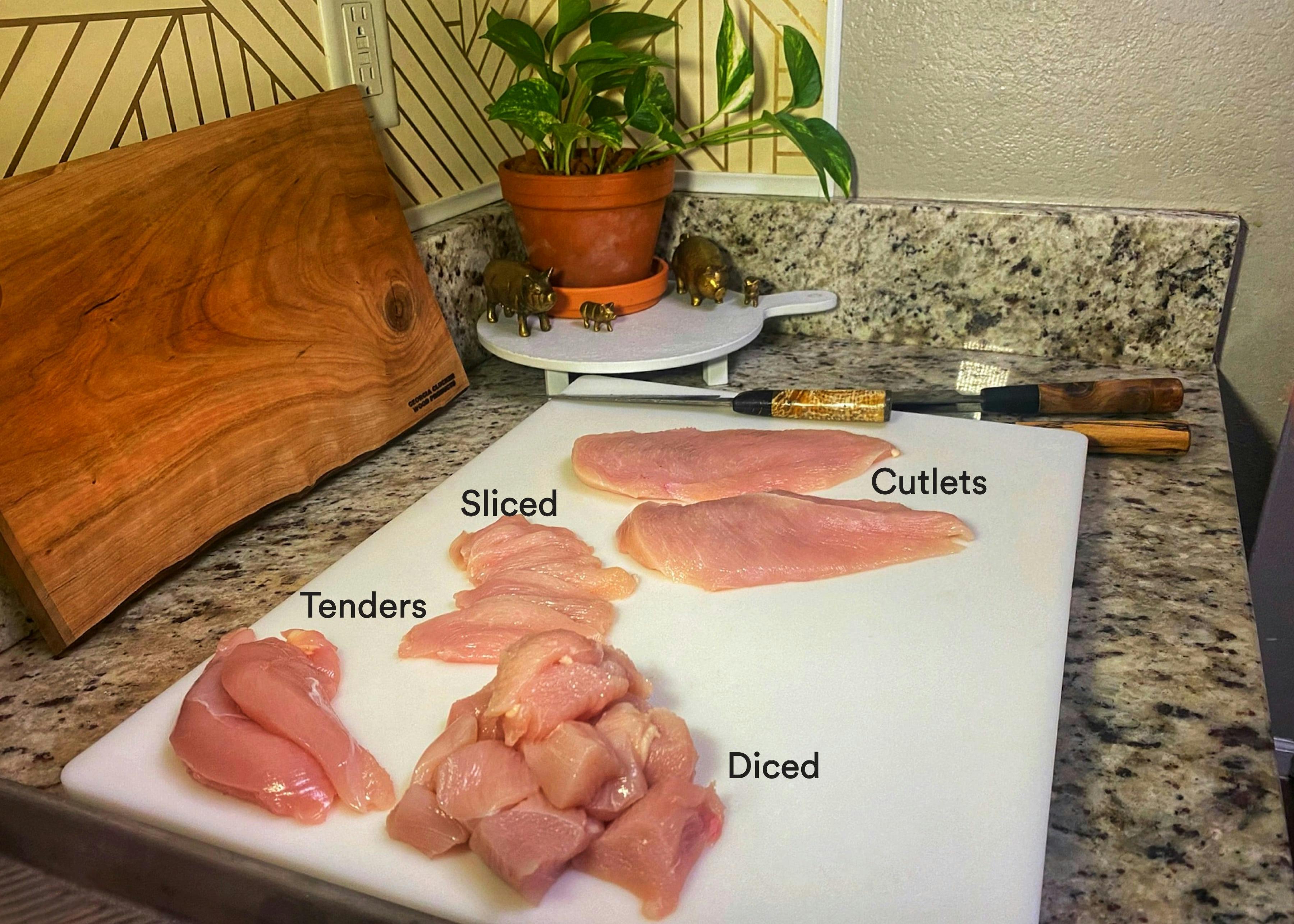 The Easiest Way to Cut a Chicken Breasts Into Cutlets