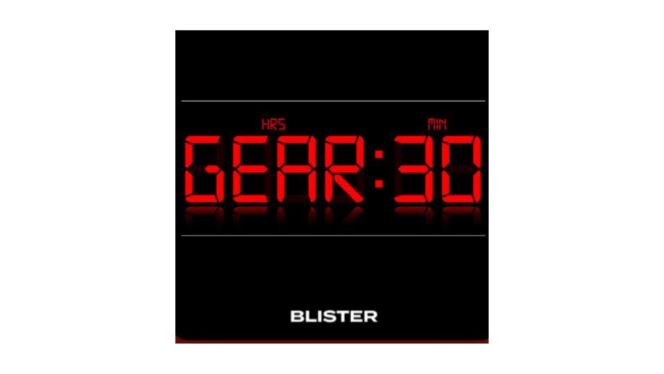 Podcast cover for Gear:30. Features red lettering of the words "Gear:30" with a black background.