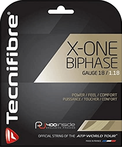 Tecnifibre X-One Biphase Squash String · 18g · Natural
