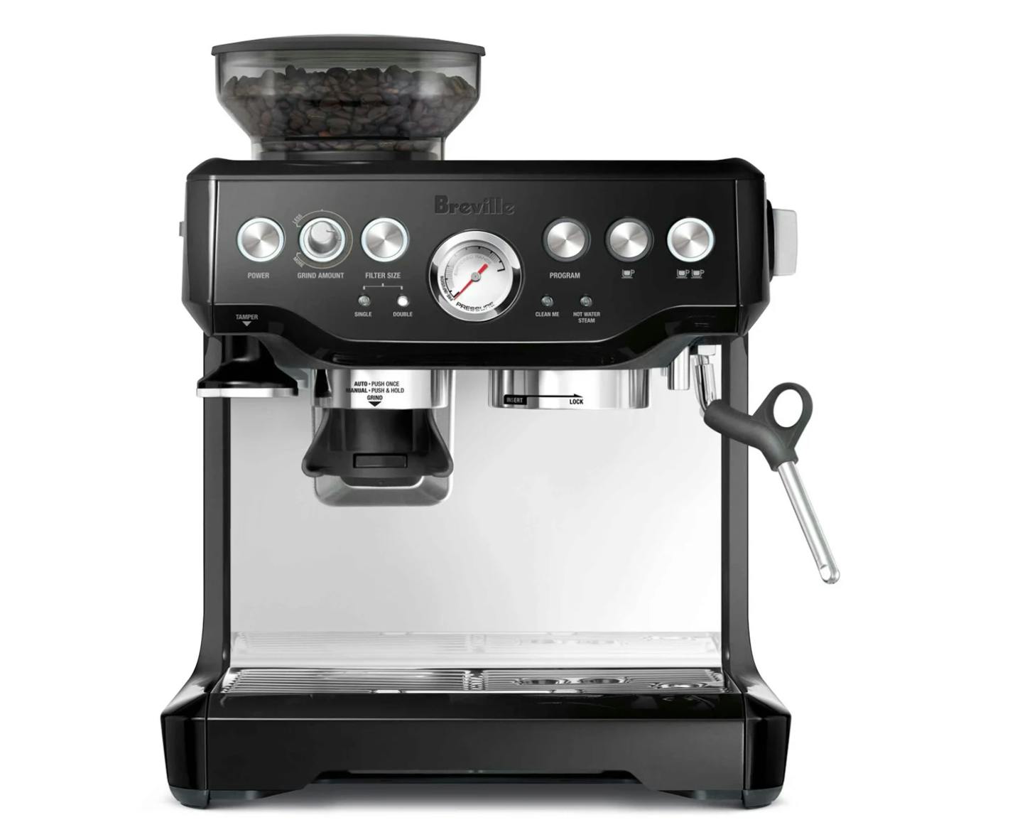 Product image of the Breville Barista Express.