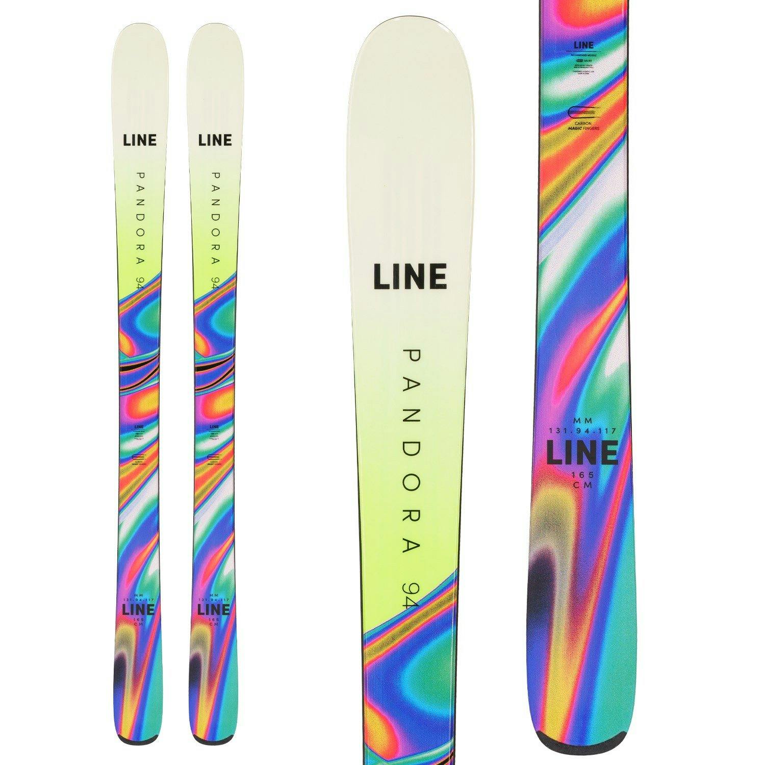 Line Pandora 94 Skis · Women's · 2023