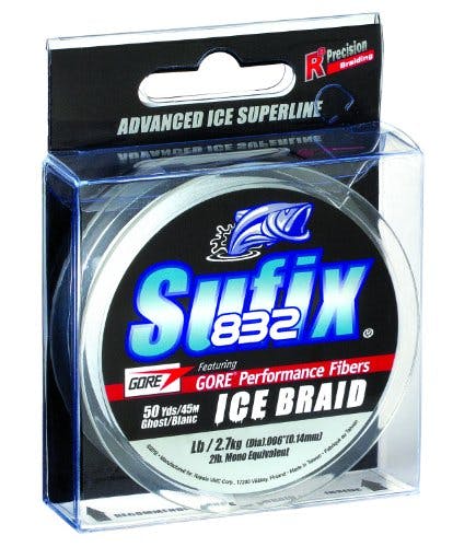 Sufix 832 Performance Ice Braid · 8 lb. · 50 yd.