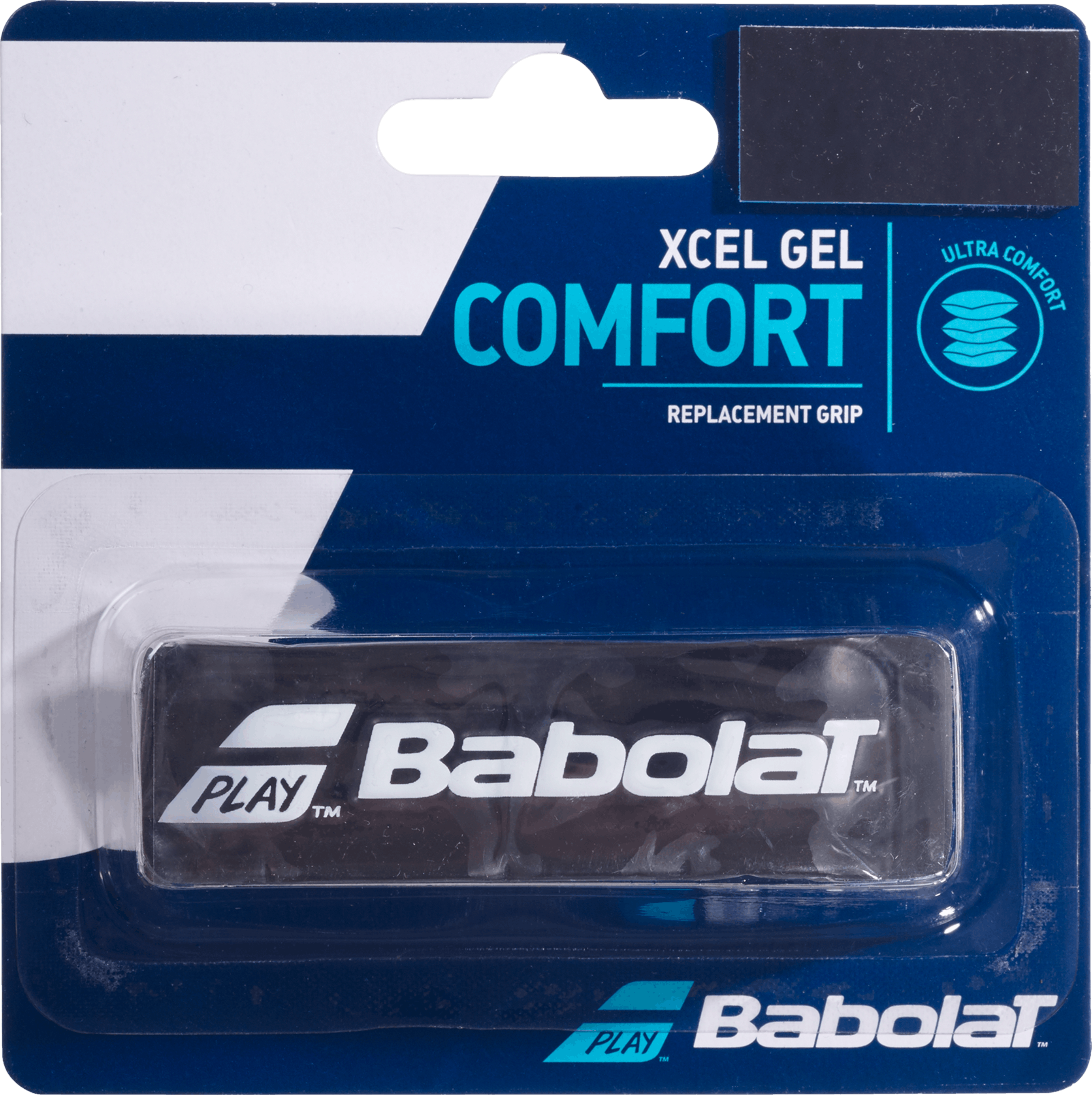 Babolat Xcel Gel Replacement Grip (1x) (Black)