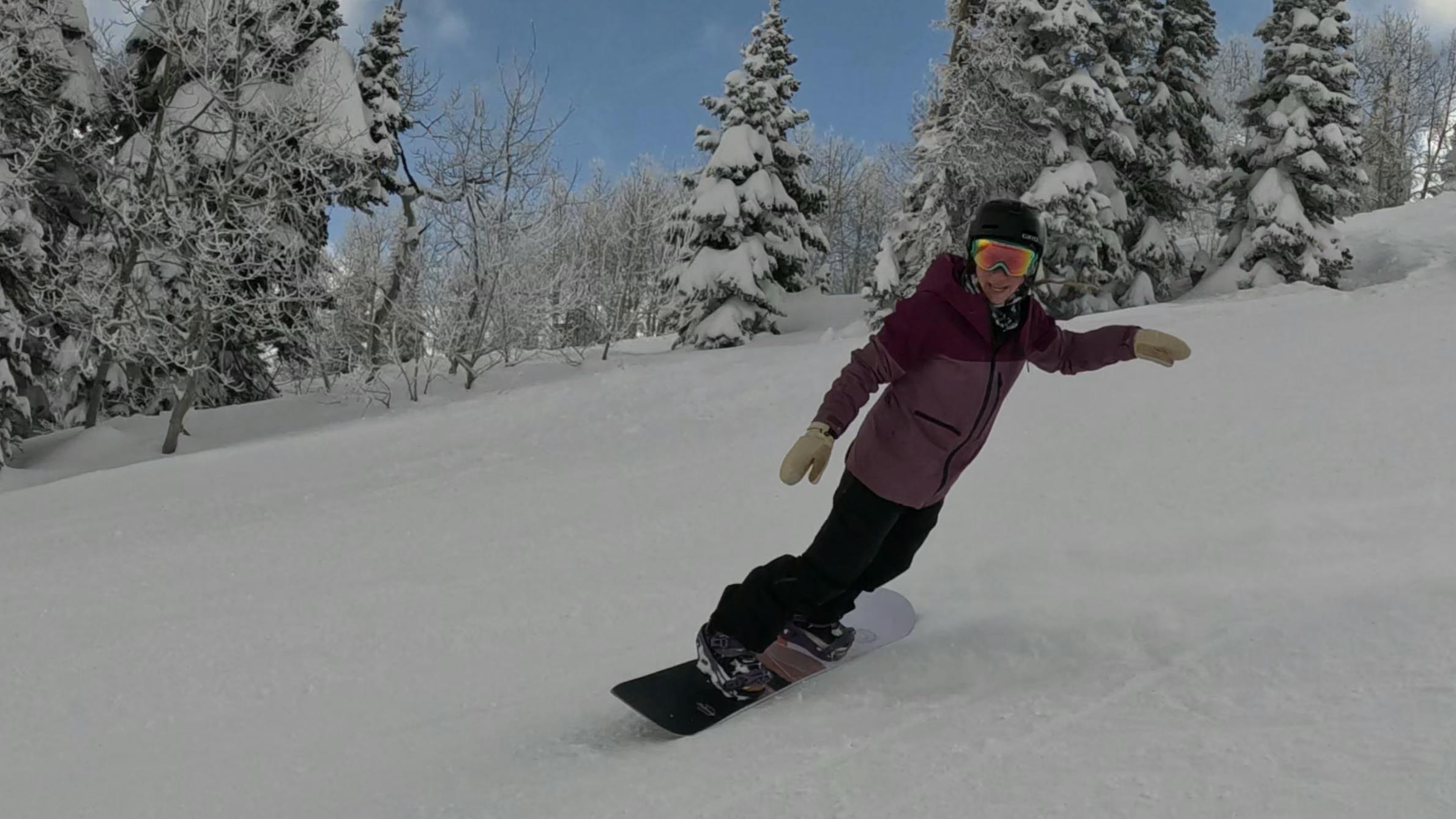 Snowboarding Expert Arielle Busch on the 2024 Never Summer Infinity Women's Snowboard
