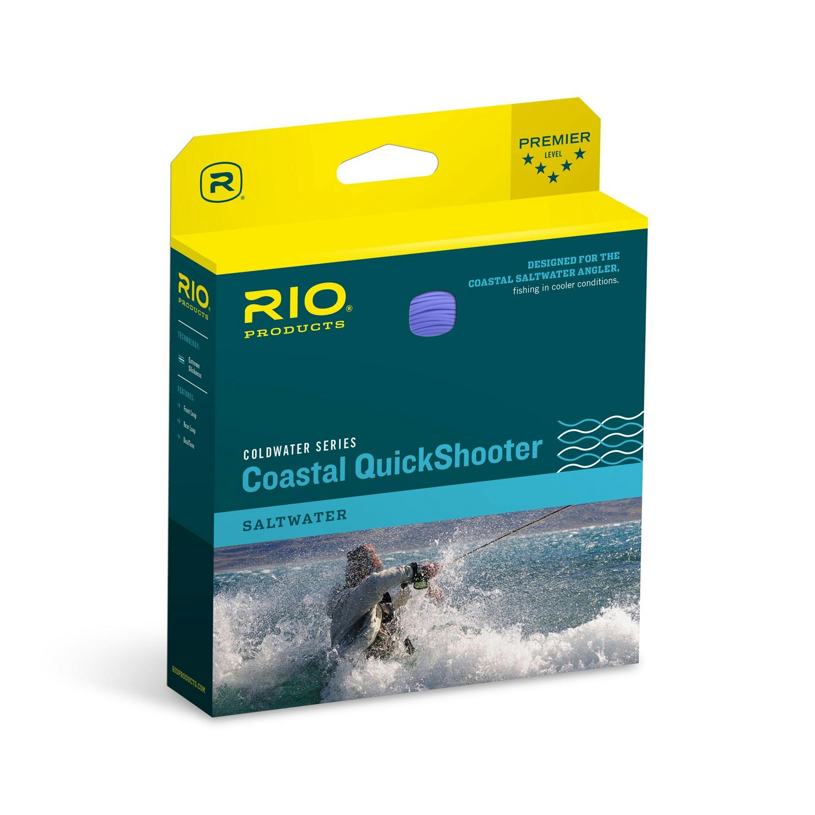 Rio Saltwater Coldwater Series Coastal Quickshooter · WF · 10wt · Intermediate · Clear - Purple