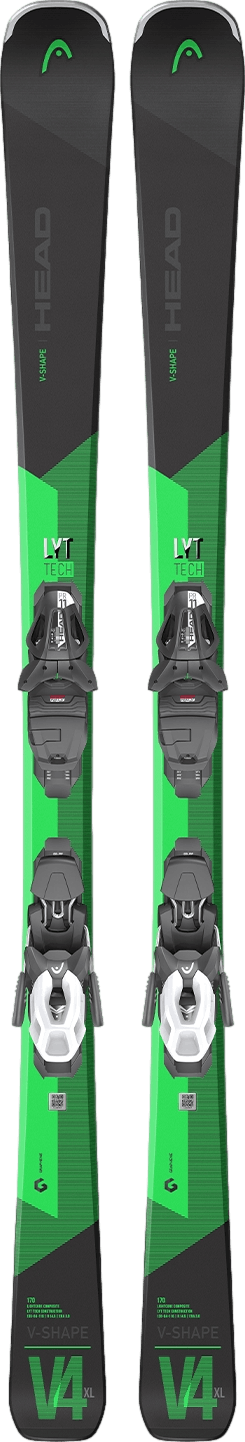 Head V-shape V4 XL Lyt Skis + PR10 GW Promo Bindings · 2022 · 149 cm