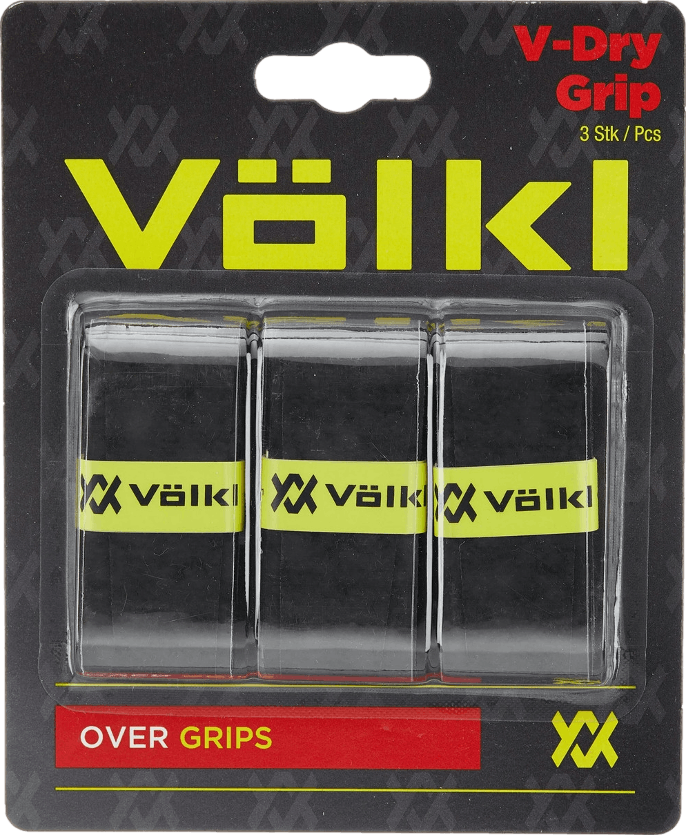 Volkl V Dry Overgrip 3 Pack - White