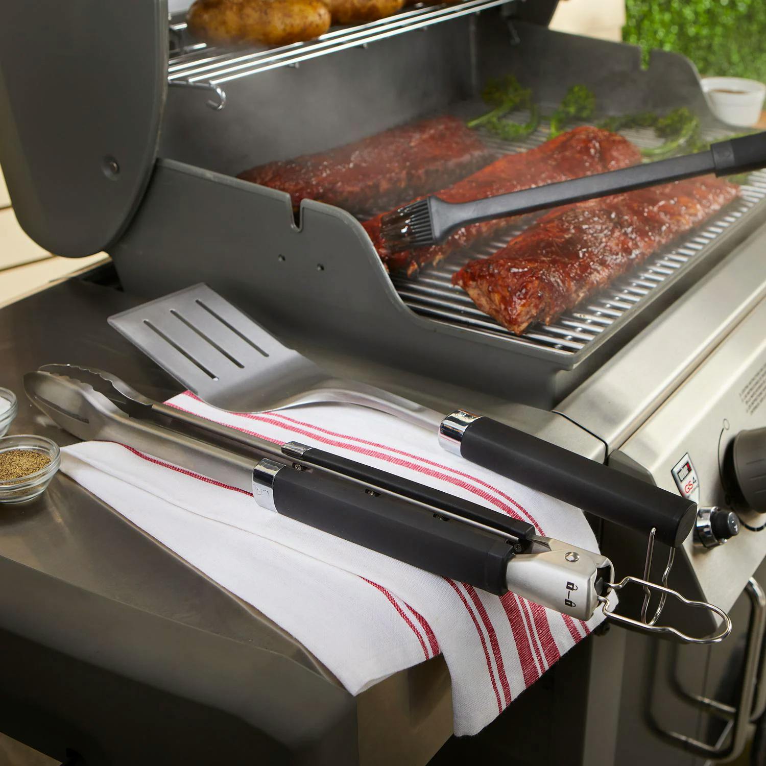 Weber Precision 3-Piece Grilling Tool Set · 23 in.