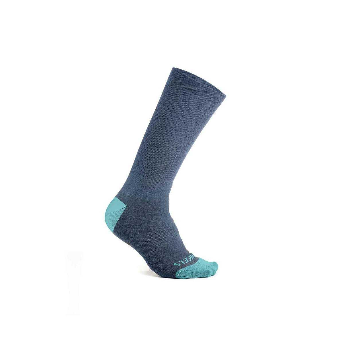 7Mesh Ashlu Merino 7in Socks - Cadet Blue - Medium