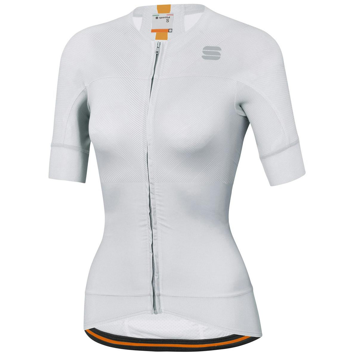 Sportful Bodyfit Evo Women's Cycling Jersey - Bubble Gum/White - Large