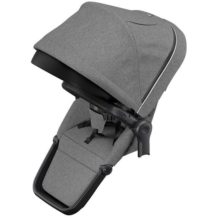Thule Sleek Stroller Sibling Seat · Gray Melange on Black
