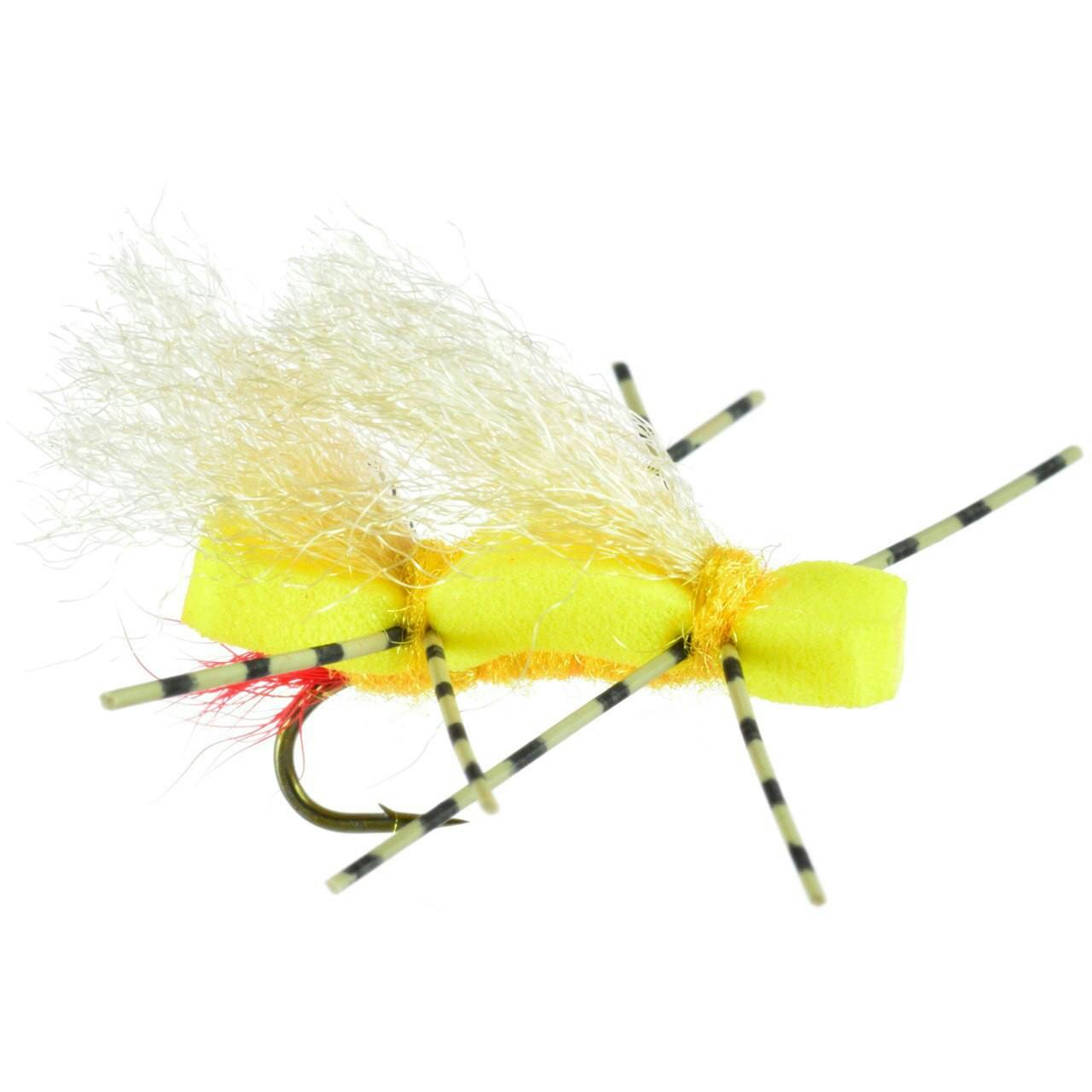 Umpqua Chubby Sally Dry Fly · 14 · Yellow