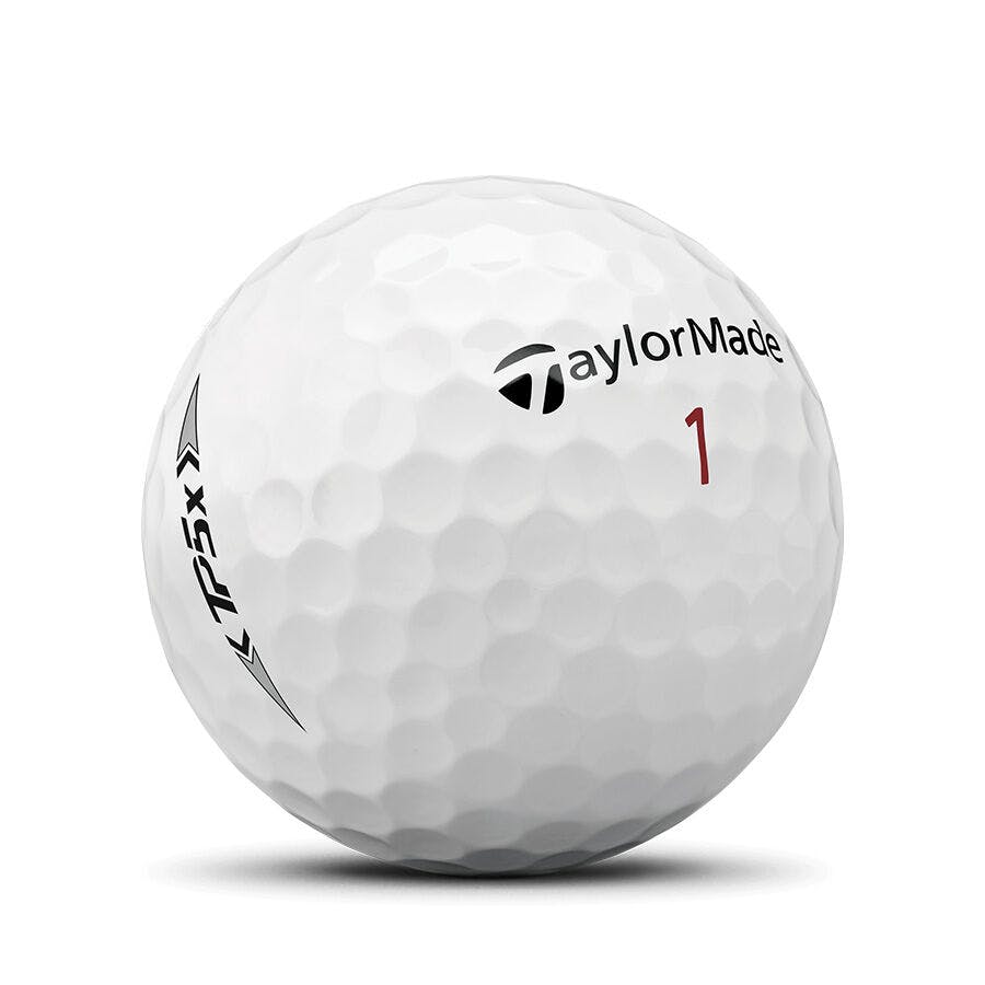 TaylorMade TP5x Golf Balls · White