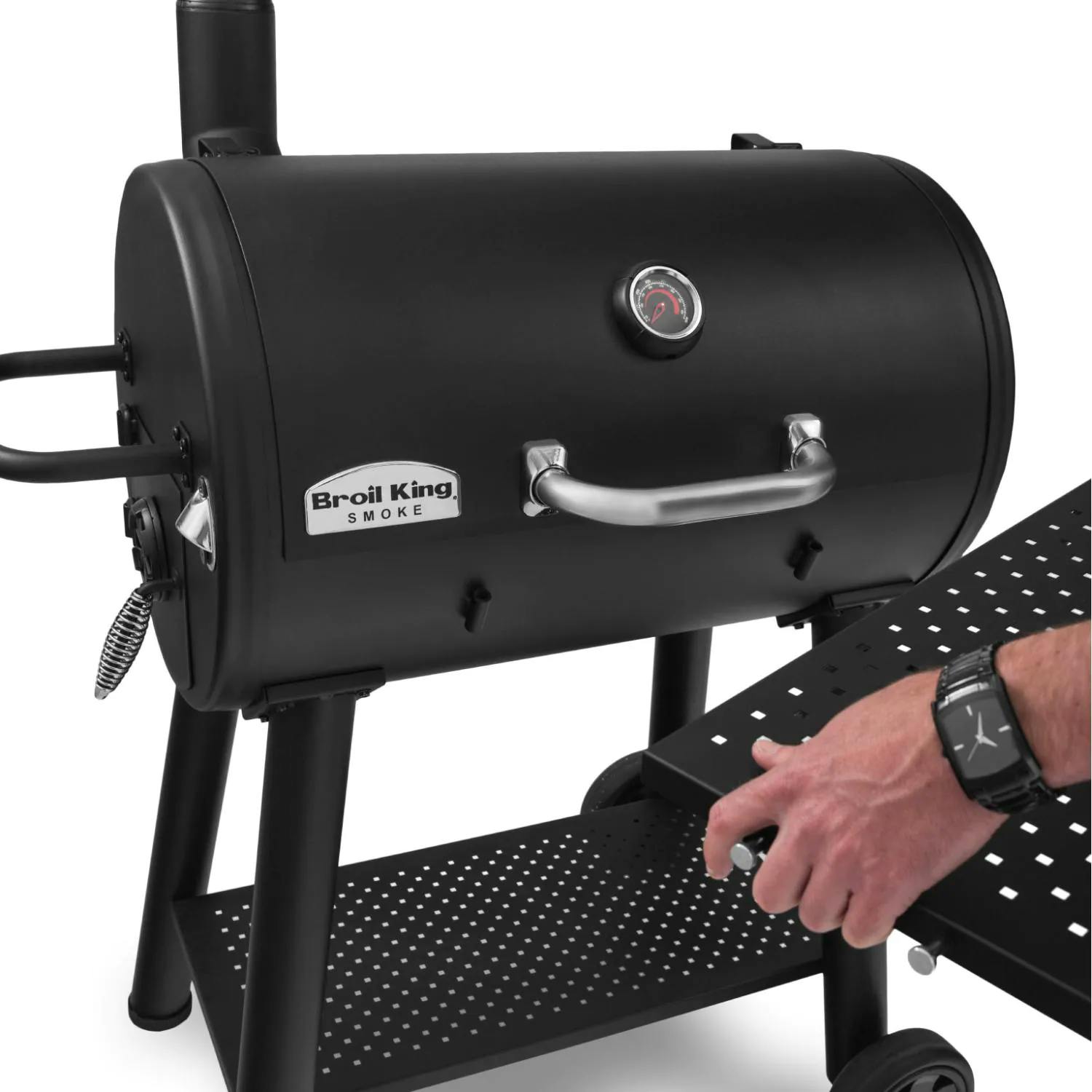 Broil King Smoke Offset Charcoal Smoker