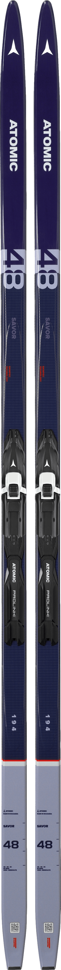 Atomic Savor 48 Skintec Medium Skis + Prolink Shift Pro Bindings · 2021 · 174 cm