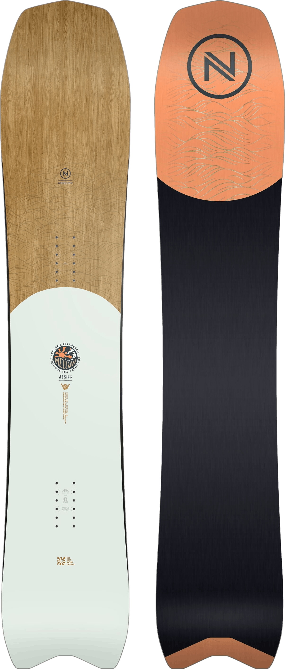 Nidecker Mellow Snowboard · 2023 · 155W cm
