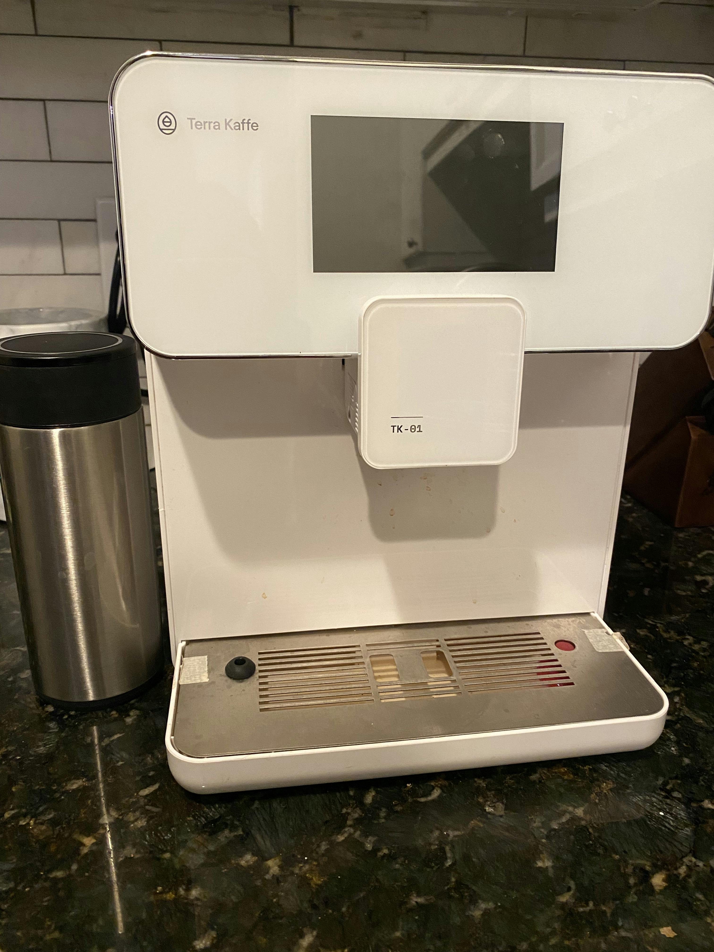 Terra Kaffe TK-01 Espresso Machine - White