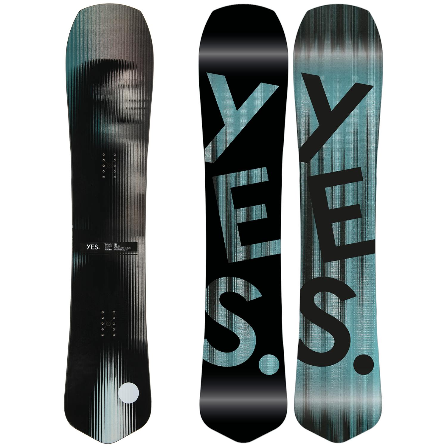 Yes. Optimistic Snowboard · 2023 · 157 cm