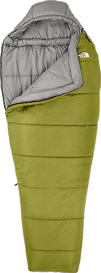 The North Face Wasatch 0 Sleeping Bag - Men's · Calla Green/Zinc Grey