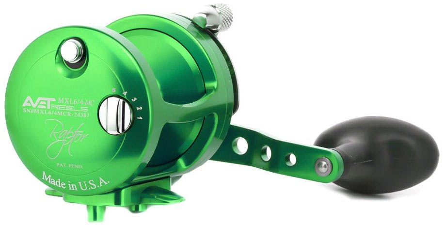 Avet MXL 6/4 MC Raptor 2-Speed Lever Drag Casting Reel