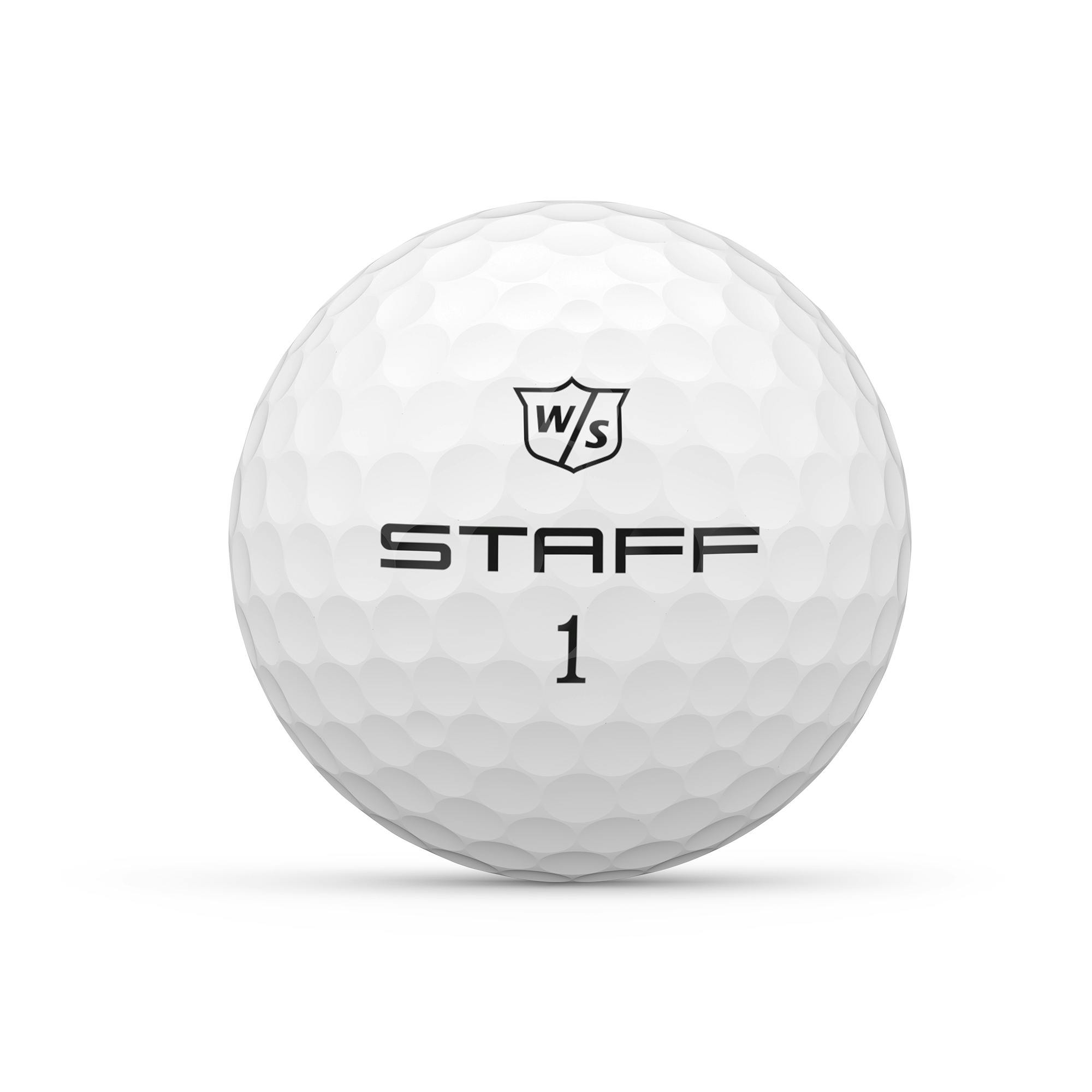 Wilson 2022 Staff Model Golf Balls · White