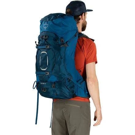 Osprey Aether 65 Backpack- Men's · Deep Water Blue