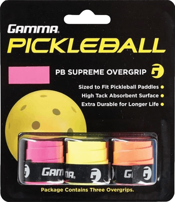 Gamma Black Hi-Tec Gel Pickleball Grip
