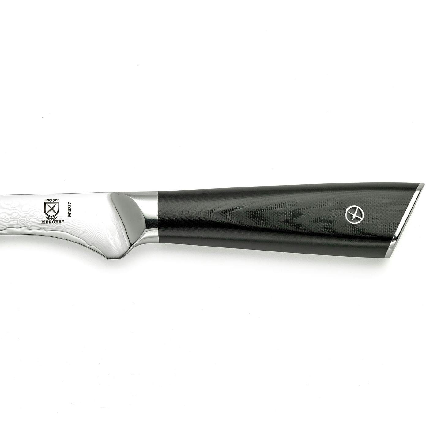 Mercer Culinary M13787 Premium Grade Super Steel, 6" Boning Knife, G10 Handle