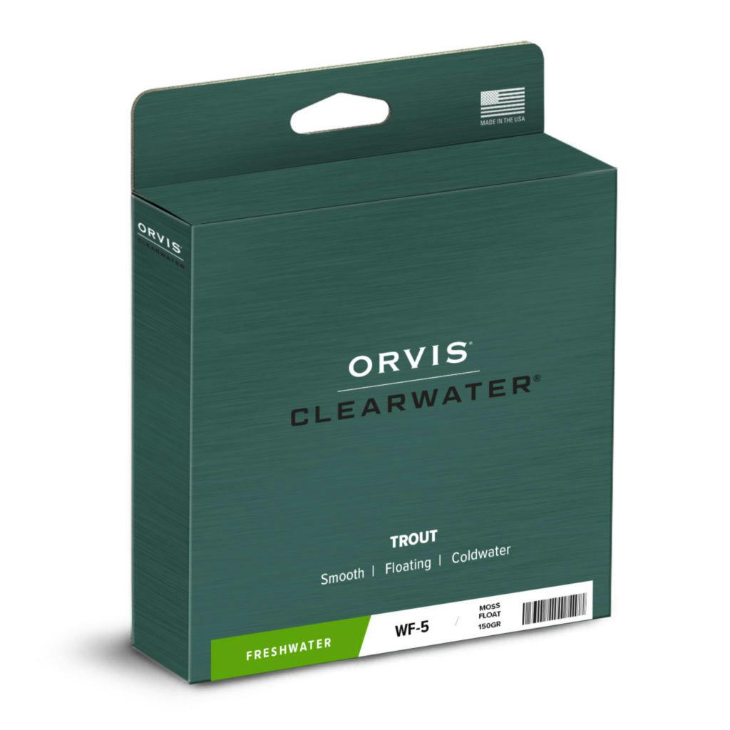 Orvis Clearwater Fly Line · WF · 3 wt · Floating · Moss