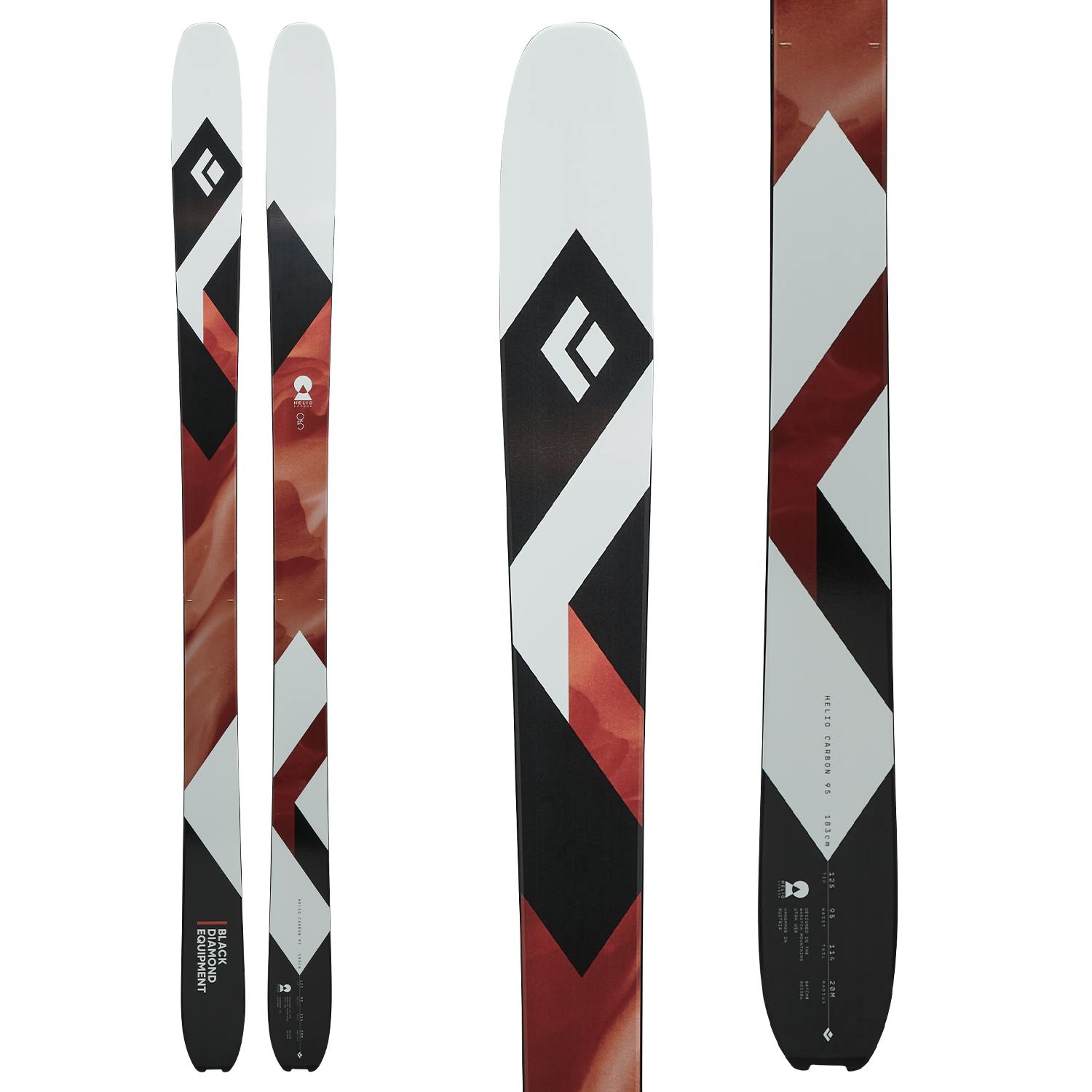 Black Diamond Helio Carbon 95 Skis · 2024 · 155 cm