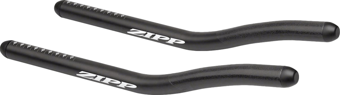 Zipp Vuka Carbon Race Bar Extensions · 360mm · Bead Blast Black