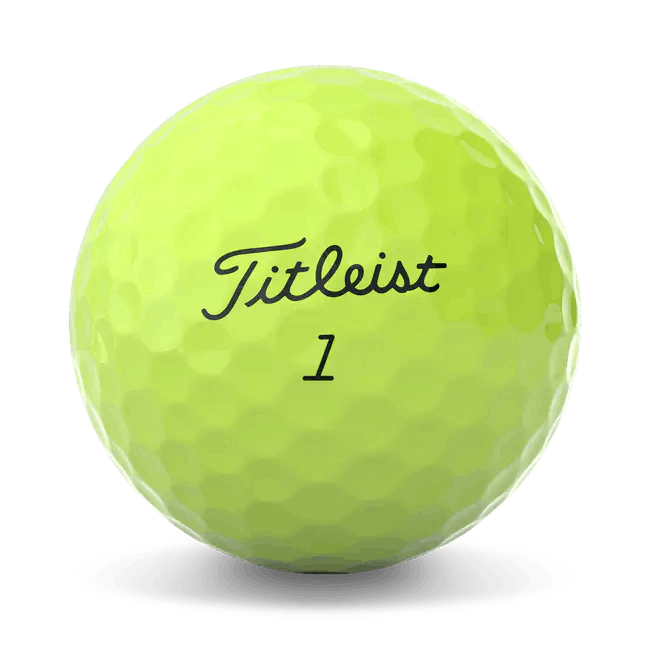 Titleist Tour Speed Golf Balls · Yellow