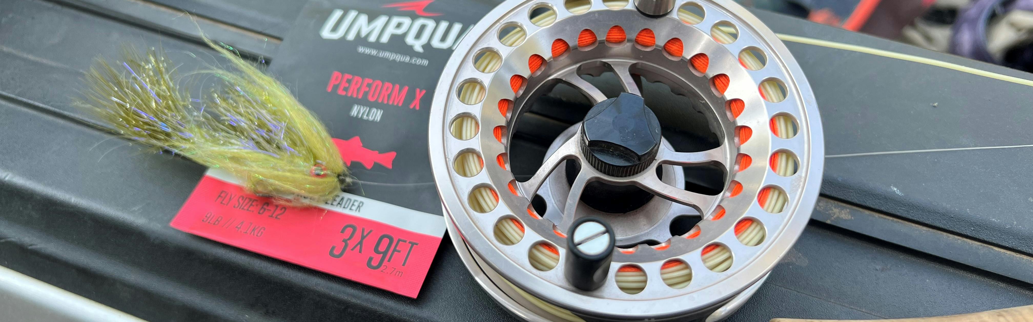 The Temple Fork Outfitters BVK Sealed Drag Reel.