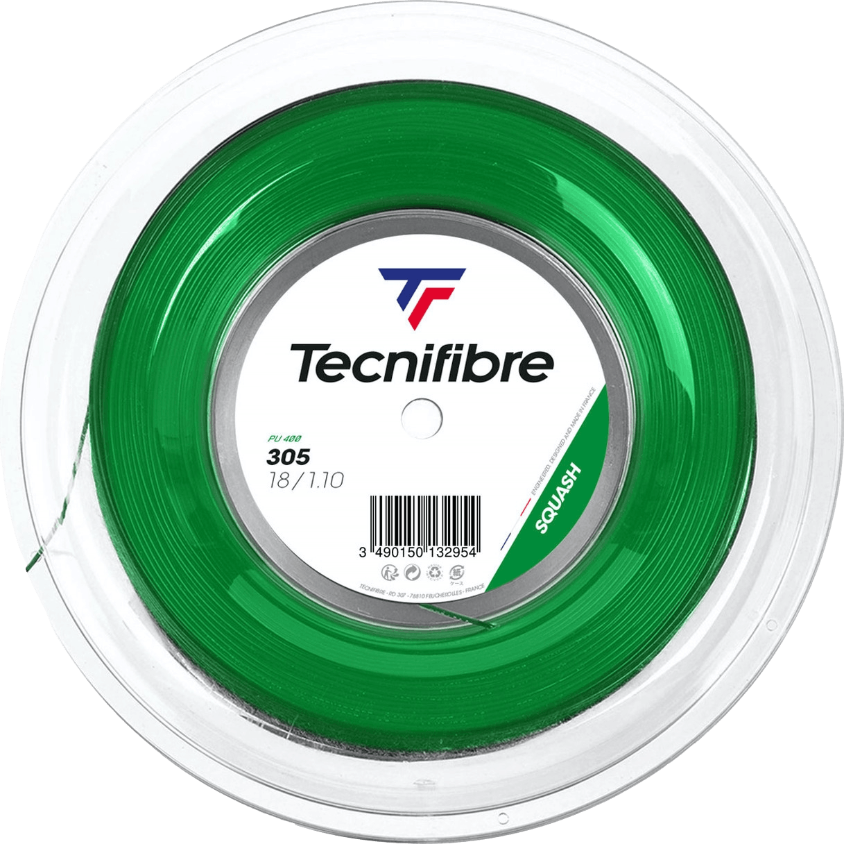 Technifibre 305 SPL Squash String Reel · 18g · Green
