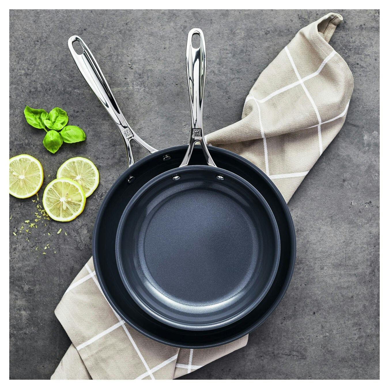 ZWILLING Vitale 2-pc Aluminum Nonstick Fry Pan Set