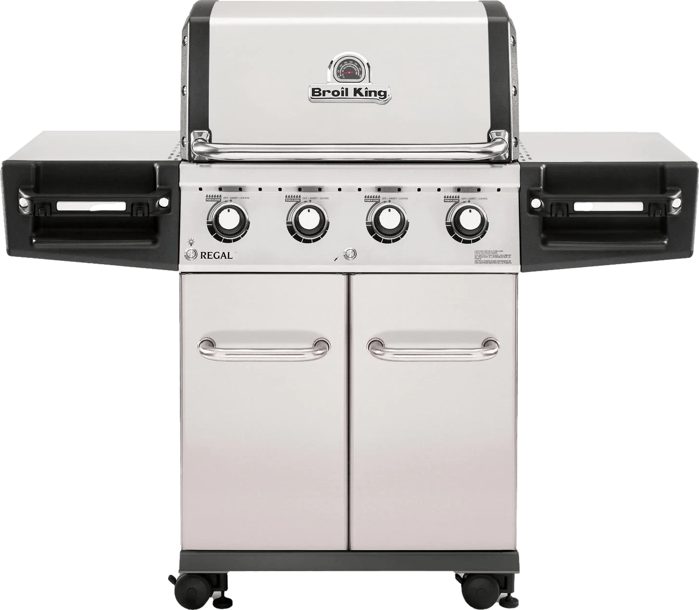Broil King Regal S420 Pro 4-Burner Gas Grill Stainless Steel · Natural Gas