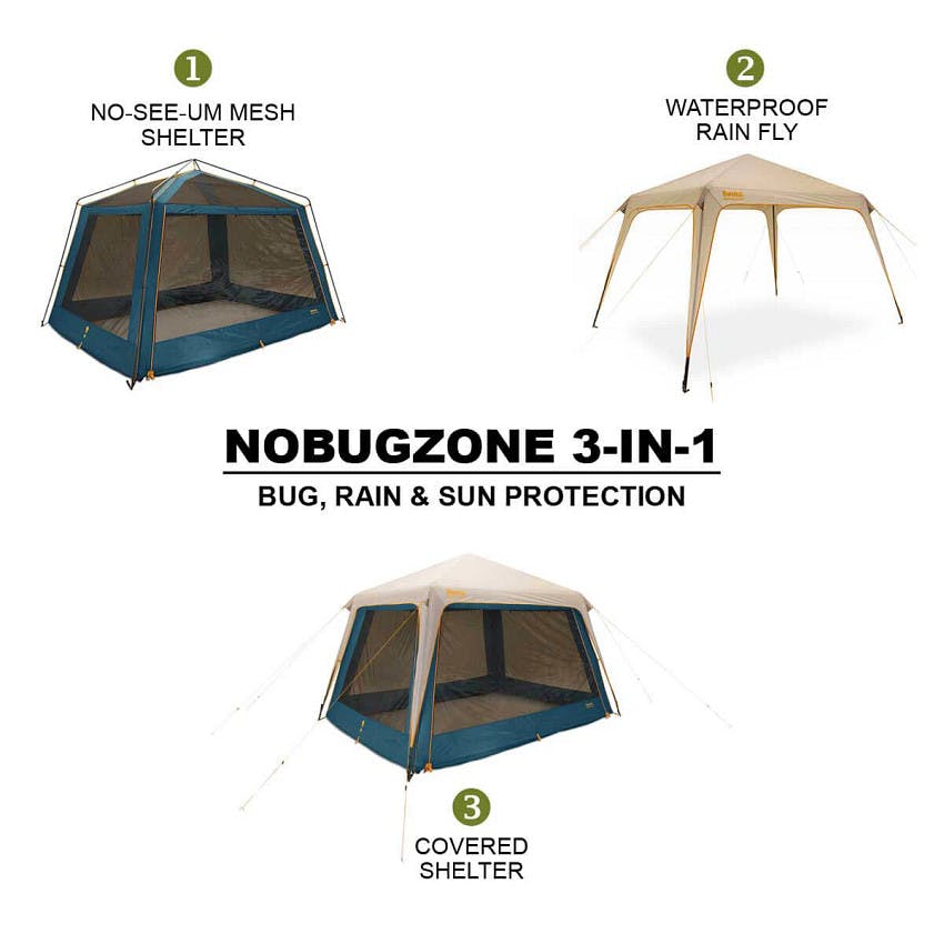 Eureka! Nobugzone 3 In 1 Shelter