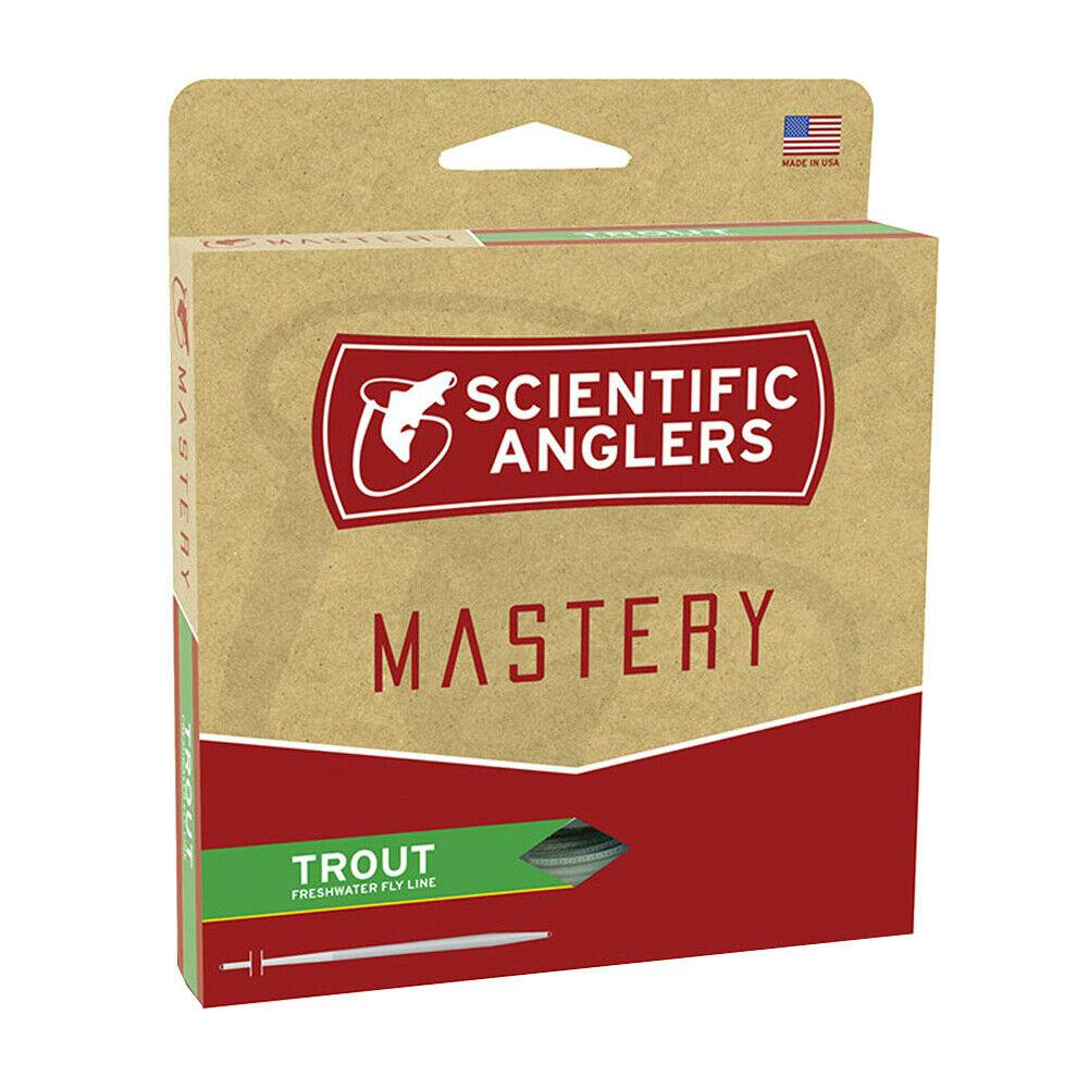 Scientific Anglers Mastery Trout Taper Fly Line · WF · 4 wt · Floating · Optic Green - Green