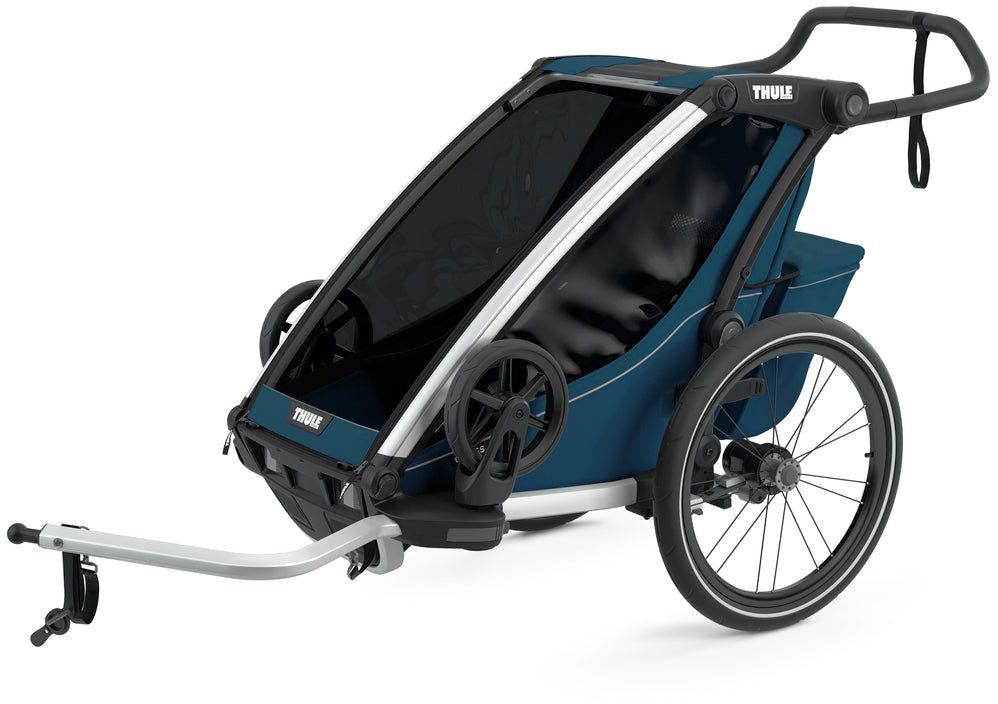 Thule Chariot Cross 1 Multi-Sport Trailer and Stroller  · Majolica Blue
