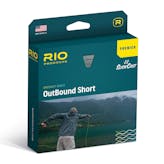 Rio Specialty Series Premier Outbound Short Fly Line · WF · 7 wt · Float/Hover/Intermediate · Clear-Moss-Ivory