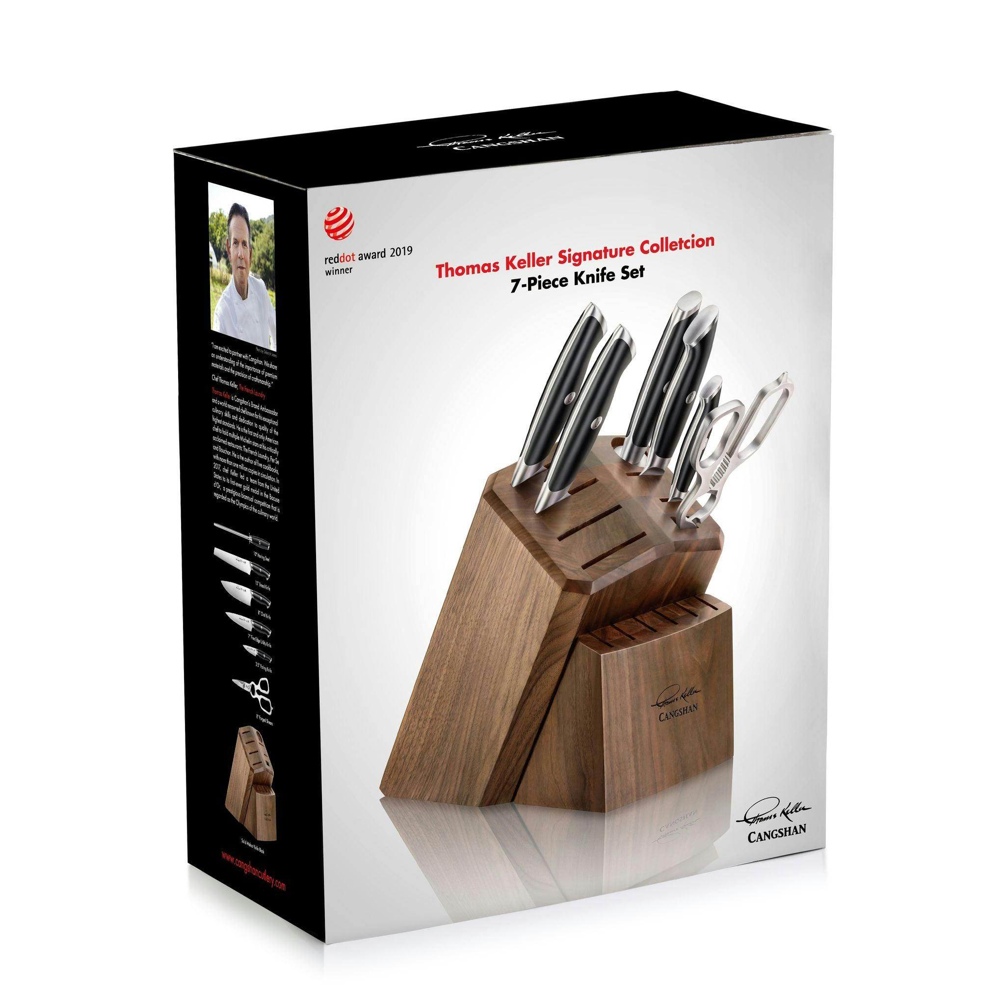 Cangshan Thomas Keller Signature Collection 17-Piece Knife Block Set