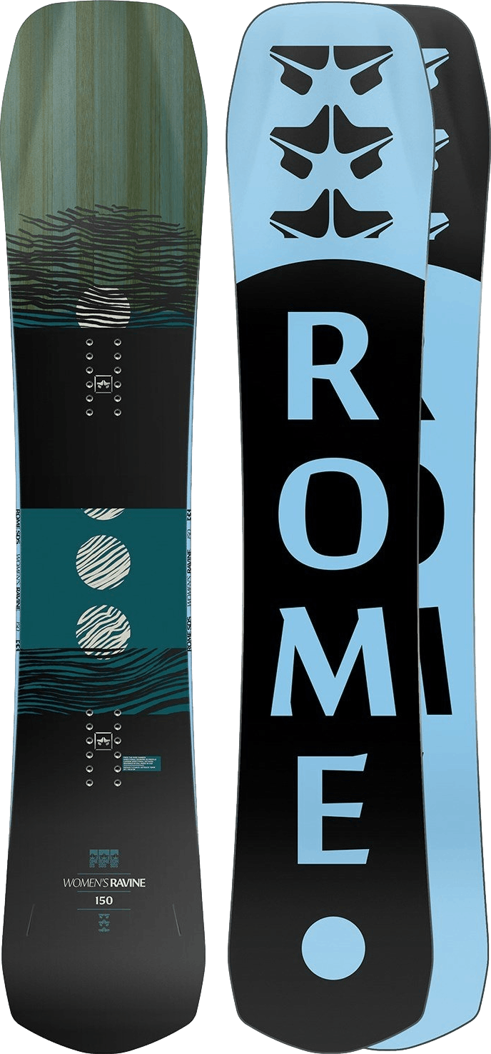 Rome Ravine Snowboard · Women's · 2023 | Curated.com