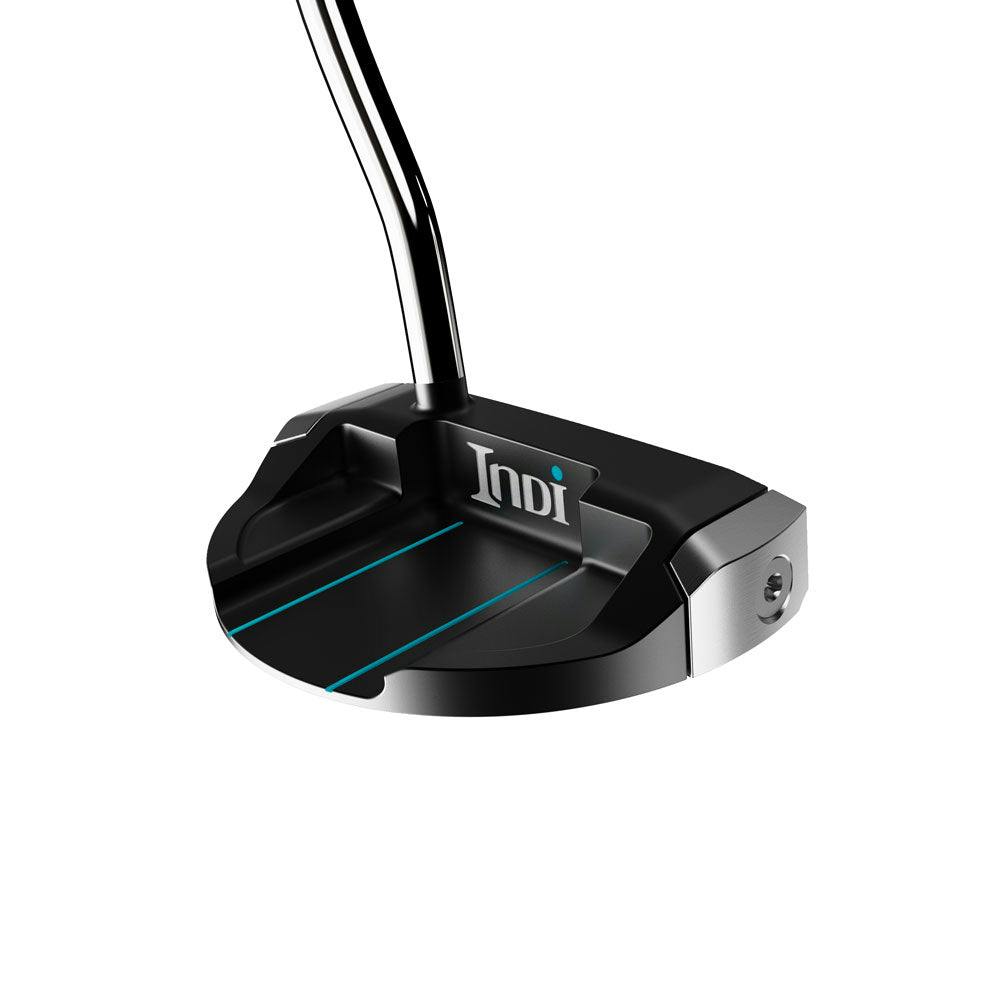 Indi Golf Allison Double Bend Putter · Right handed · 34" · Golf Pride Pro Only Green Star