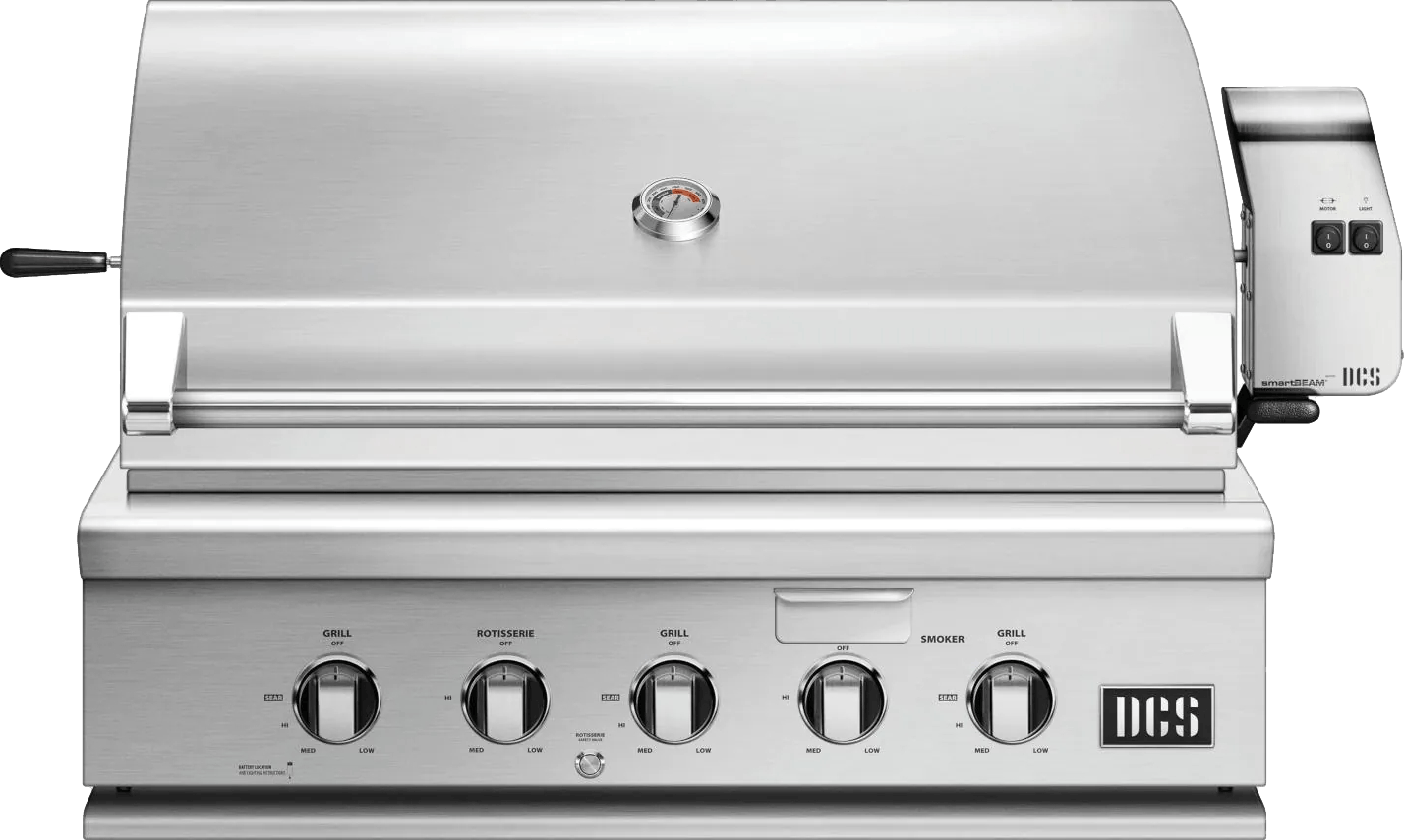 DCS Series 7 Traditional Built-in Gas Grill with Rotisserie · 36 in. · Natural Gas