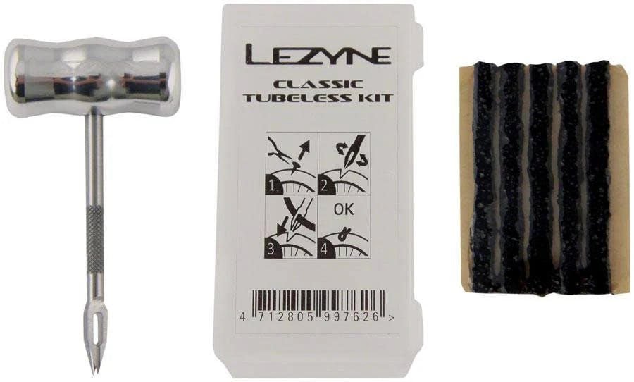Lezyne Classic Tubeless Bicycle Tire Patch Kit - 1 pack