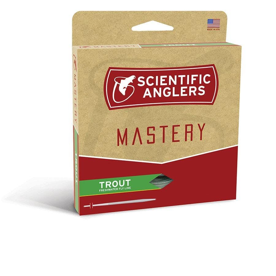 Scientific Anglers Mastery Trout Freshwater Fly Line · WF · 3 wt · Floating · Optic Green - Green