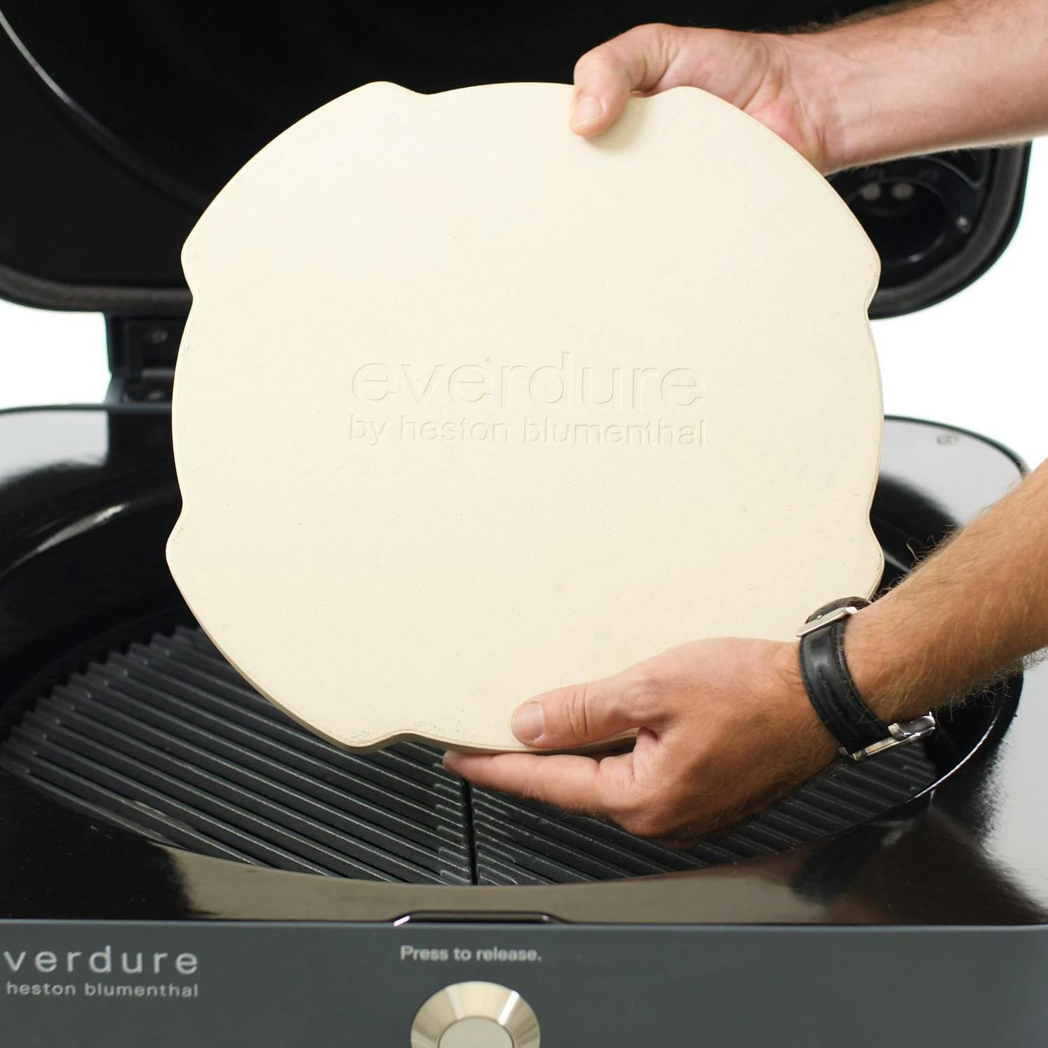 Everdure By Heston Blumenthal 4K Charcoal Grill & Smoker · Orange · 21 in.